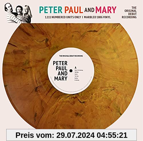 Peter Paul and Mary - Limitiert und 1111 Stück nummeriert - 180gr. marbled Vinyl [Vinyl LP / Limited Edition / marbled 180g / MAGIC OF VINYL] von Peter, Paul And Mary