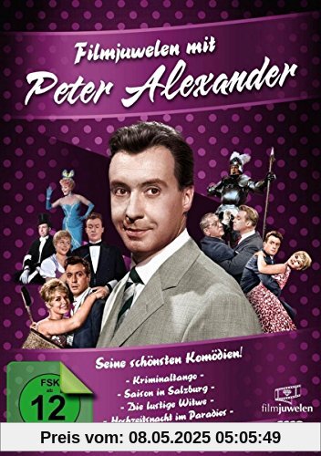 Filmjuwelen mit Peter Alexander: Seine schönsten Komödien! [4 DVDs] von Peter Alexander
