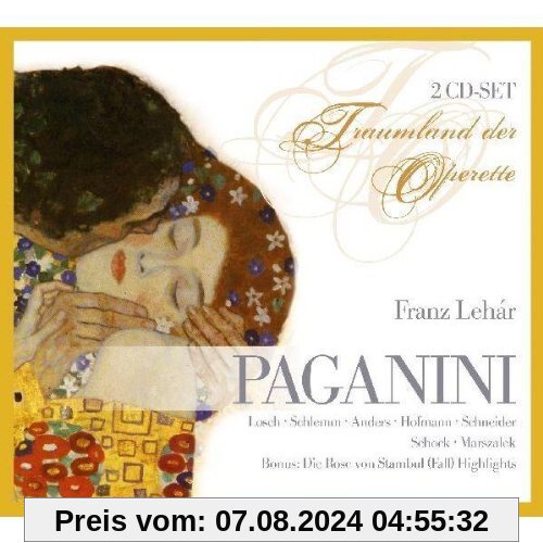 Franz Lehar: Paganini (Operette) (Gesamtaufnahme) (2 CD) von Peter Anders