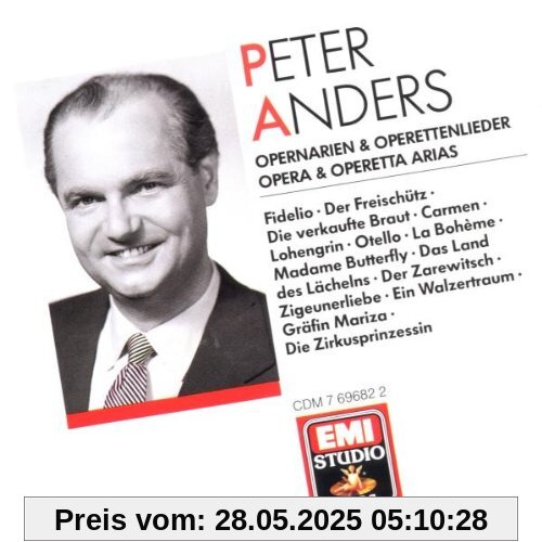 Opernarien und Operettenlieder von Peter Anders