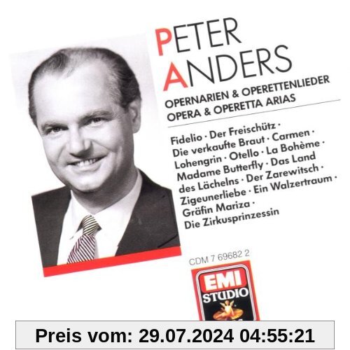 Opernarien und Operettenlieder von Peter Anders