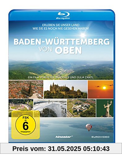 Baden-Württemberg von oben [Blu-ray] von Peter Bardehle