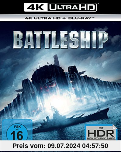 Battleship  (4K Ultra HD) (+ BR) [Blu-ray] von Peter Berg