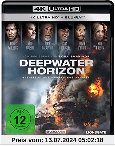 Deepwater Horizon  (4K Ultra-HD) (+ Blu-ray) von Peter Berg
