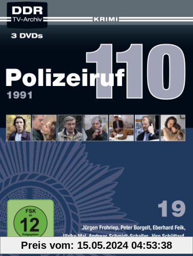 Polizeiruf 110 - Box 19: 1991 (DDR TV-Archiv) [3 DVDs] von Peter Borgelt