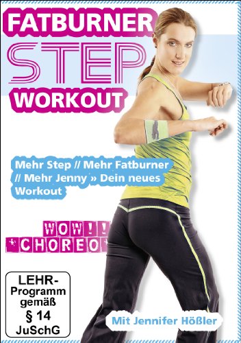 Jennifer Hößler: Fatburner Step Workout ++ Mehr Step // Mehr Fatburner // Mehr Jenny » Dein neues Workout ++ von Peter Brose Media Marketing