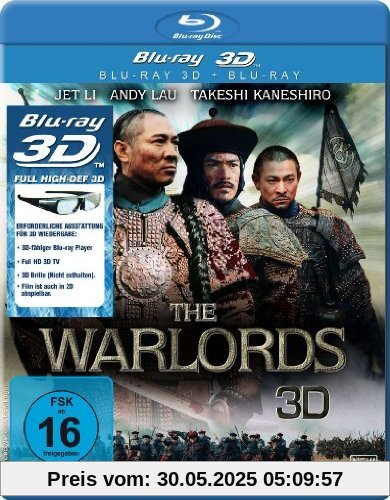 The Warlords 3D (3D Version inkl. 2D Version & 3D Lenticular Card)[3D Blu-ray] von Peter Chan