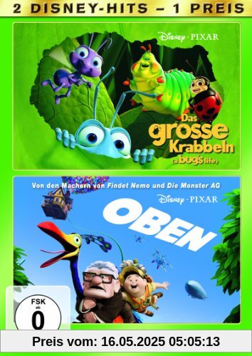 Das große Krabbeln / Oben [3 DVDs] von Peter Docter