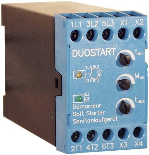 Peter Electronic DUOSTART 3 21500.40003 Sanftstarter Motorleistung bei 230V 3kW 400 V/AC Nennstrom 6 von Peter Electronic