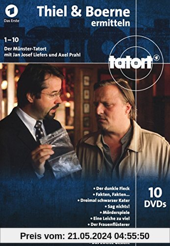 Tatort;(1)Thiel Und Boerne Ermitteln [10 DVDs] von Peter F. Bringmann