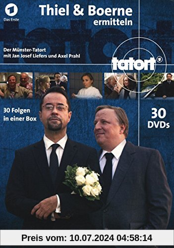 Tatort;(1-3)Thiel Und Boerne Ermitteln [30 DVDs] von Peter F. Bringmann