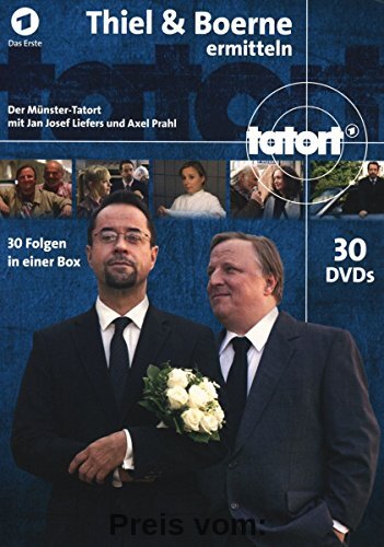 Tatort;(1-3)Thiel Und Boerne Ermitteln [30 DVDs] von Peter F. Bringmann
