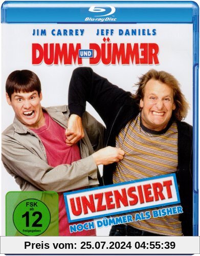 Dumm und Dümmer - Unzensiert [Blu-ray] von Peter Farrelly