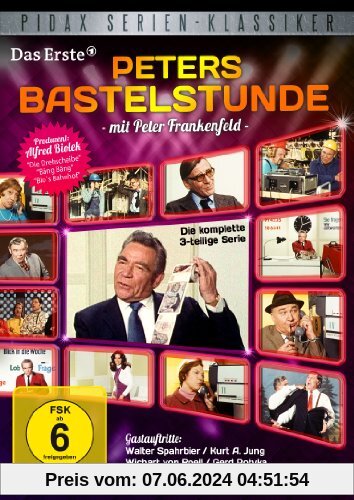 Peters Bastelstunde - Die komplette 3-teilige Unterhaltungsserie mit Peter Frankenfeld (Pidax Serien-Klassiker) von Peter Frankenfeld