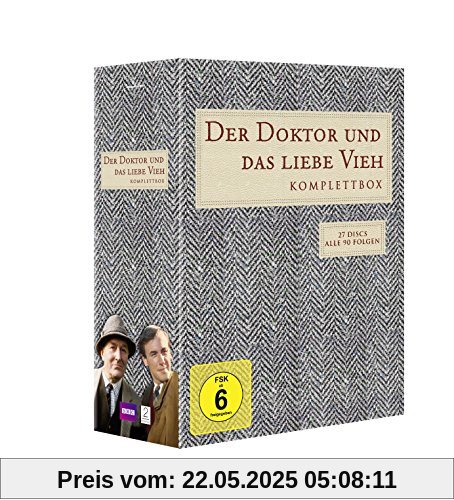 Der Doktor und das liebe Vieh - Komplettbox [27 DVDs] von Peter Grimwade