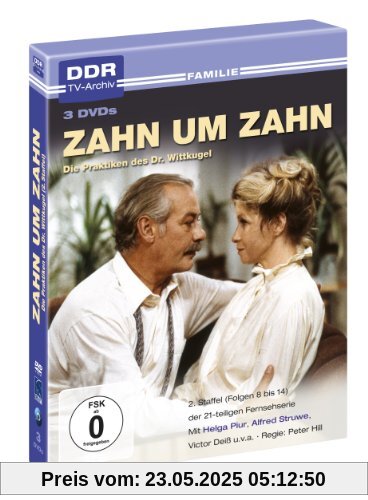 Zahn um Zahn 2. Staffel - DDR TV-Archiv ( 3 DVD's ) von Peter Hill