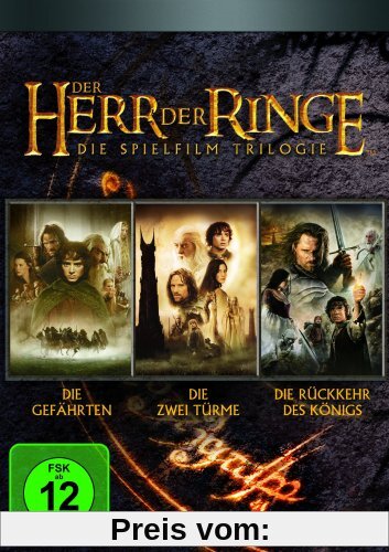 Der Herr der Ringe - Die Spielfilm Trilogie (Kinofilme) (6 DVDs) von Peter Jackson