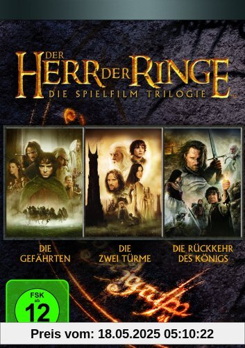 Der Herr der Ringe - Die Spielfilm Trilogie (Kinofilme) (6 DVDs) von Peter Jackson