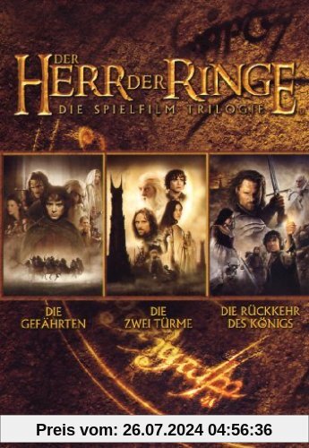 Der Herr der Ringe - Die Spielfilm Trilogie [3 DVDs] von Peter Jackson
