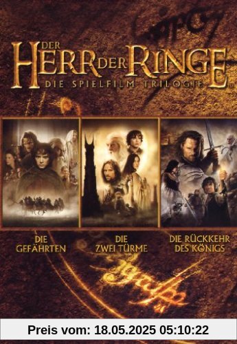 Der Herr der Ringe - Die Spielfilm Trilogie [3 DVDs] von Peter Jackson