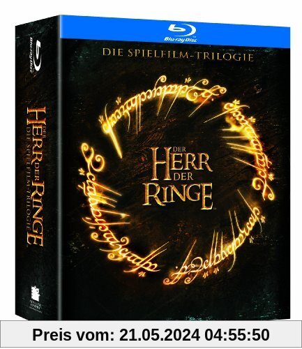 Der Herr der Ringe - Die Spielfilmtrilogie (6 Discs, Wende-Steelbooks im Sammelschuber - exklusiv bei Amazon.de) [Blu-ray] von Peter Jackson