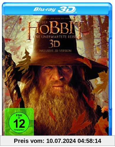 Der Hobbit - Eine unerwartete Reise [3D Blu-ray] von Peter Jackson