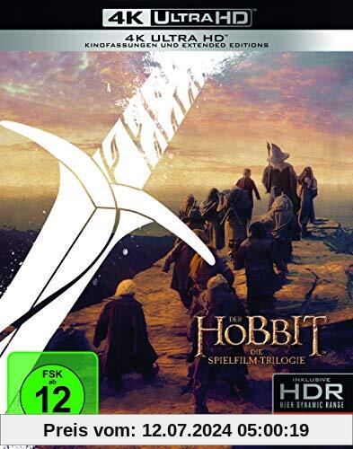 Der Hobbit: Die Spielfilm Trilogie - Extended Edition [4K UHD] [Blu-ray] von Peter Jackson