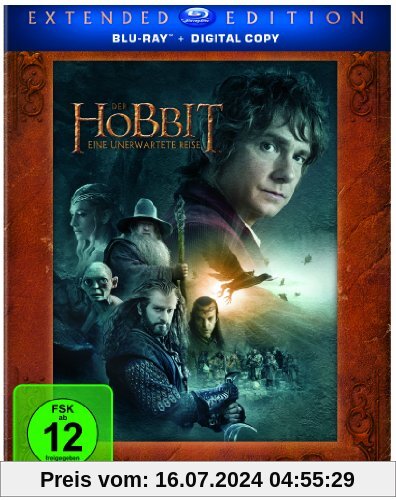 Der Hobbit: Eine unerwartete Reise - Extended Edition (3 Discs) [Blu-ray] von Peter Jackson