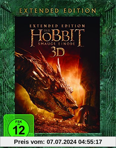 Der Hobbit: Smaugs Einöde Extended Edition [Blu-ray + Blu-ray 3D] von Peter Jackson