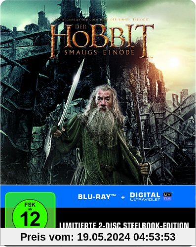 Der Hobbit: Smaugs Einöde Steelbook (exklusiv bei Amazon.de) [Blu-ray] [Limited Edition] von Peter Jackson