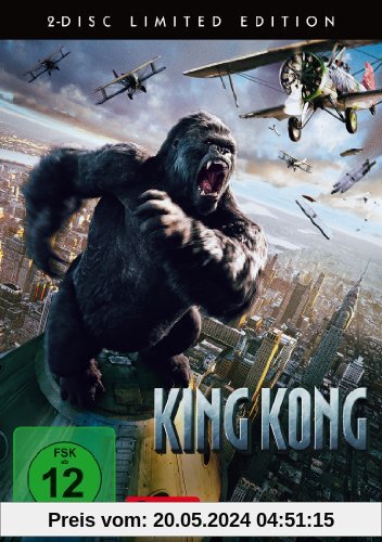King Kong (Limited Edition, 2 DVDs) von Peter Jackson