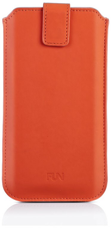 FUN Sleeve Uni Größe 6.9" orange von Peter Jäckel