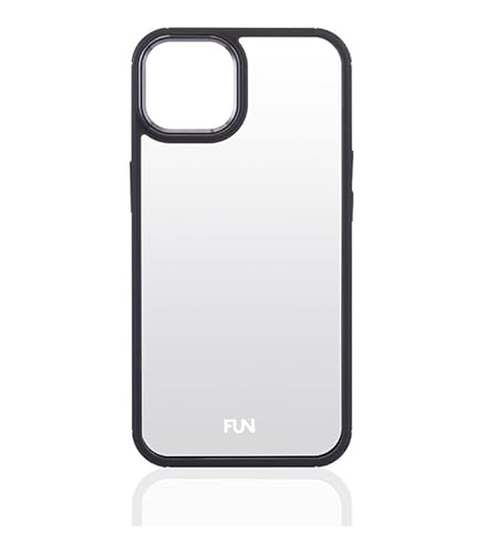 Fun Camera Protect Cover Clear Black für Apple iPhone 15 Plus von Peter Jäckel