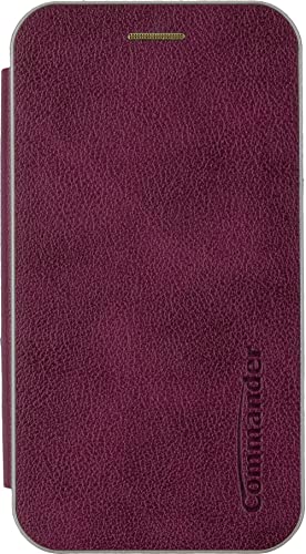 PETER JÄCKEL Commander Curve Book Case Deluxe für Samsung Galaxy S22 + Elegant Royal Bordeaux von Peter Jäckel