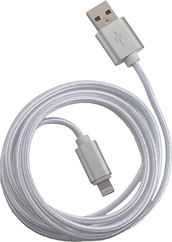 PETER JÄCKEL Fashion 1,5m USB Data Cable White für Apple Lightning mit Sync- und Ladefunktion von Peter Jäckel