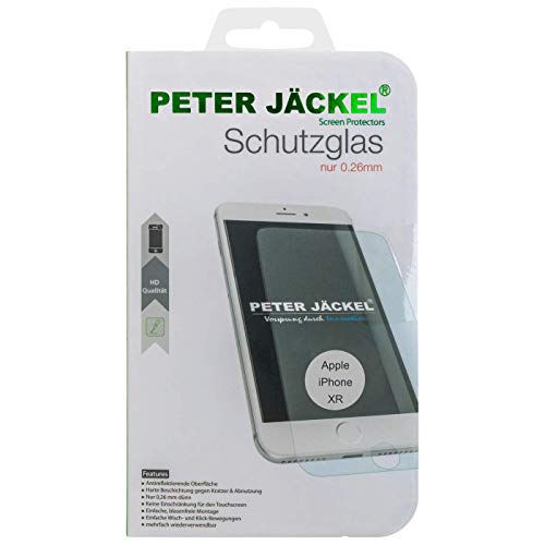PETER JÄCKEL HD Glass Protector für Apple iPhone XR/ 11 17062, Transparent von Peter Jäckel
