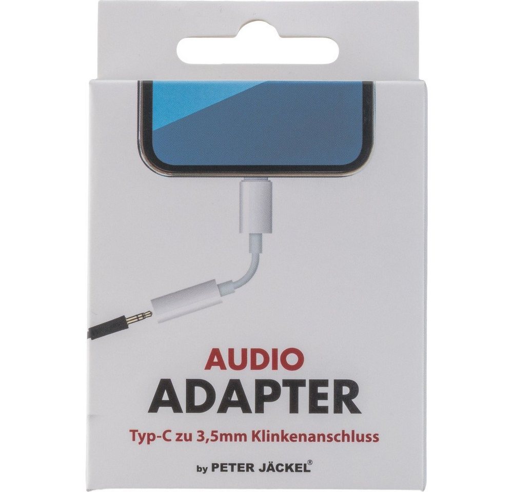 Peter Jäckel AUDIO ADAPTER Typ-C zu 3,5mm Klinkenanschluss Audio- & Video-Kabel von Peter Jäckel