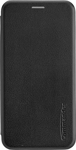 Peter Jäckel Commander Book Case Curve für Samsung Galaxy A41 Black von Peter Jäckel
