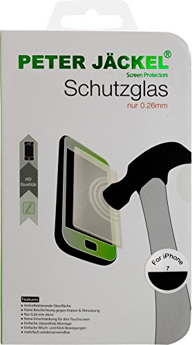 Peter Jäckel HD Schutzglas für Apple iPhone 7/ Apple iPhone 8, 15819, durchsichtig von Peter Jäckel