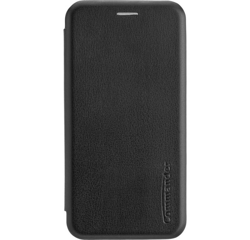 Peter Jäckel Handyhülle Handyhülle Book Case CURVE für Samsung S22+, schwarz, stylisch und von Peter Jäckel
