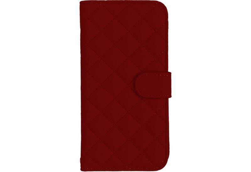 Peter Jäckel Handyhülle Handyhülle Book Case für iPhone 14 Plus - Rot, Passgenauer Schutz von Peter Jäckel