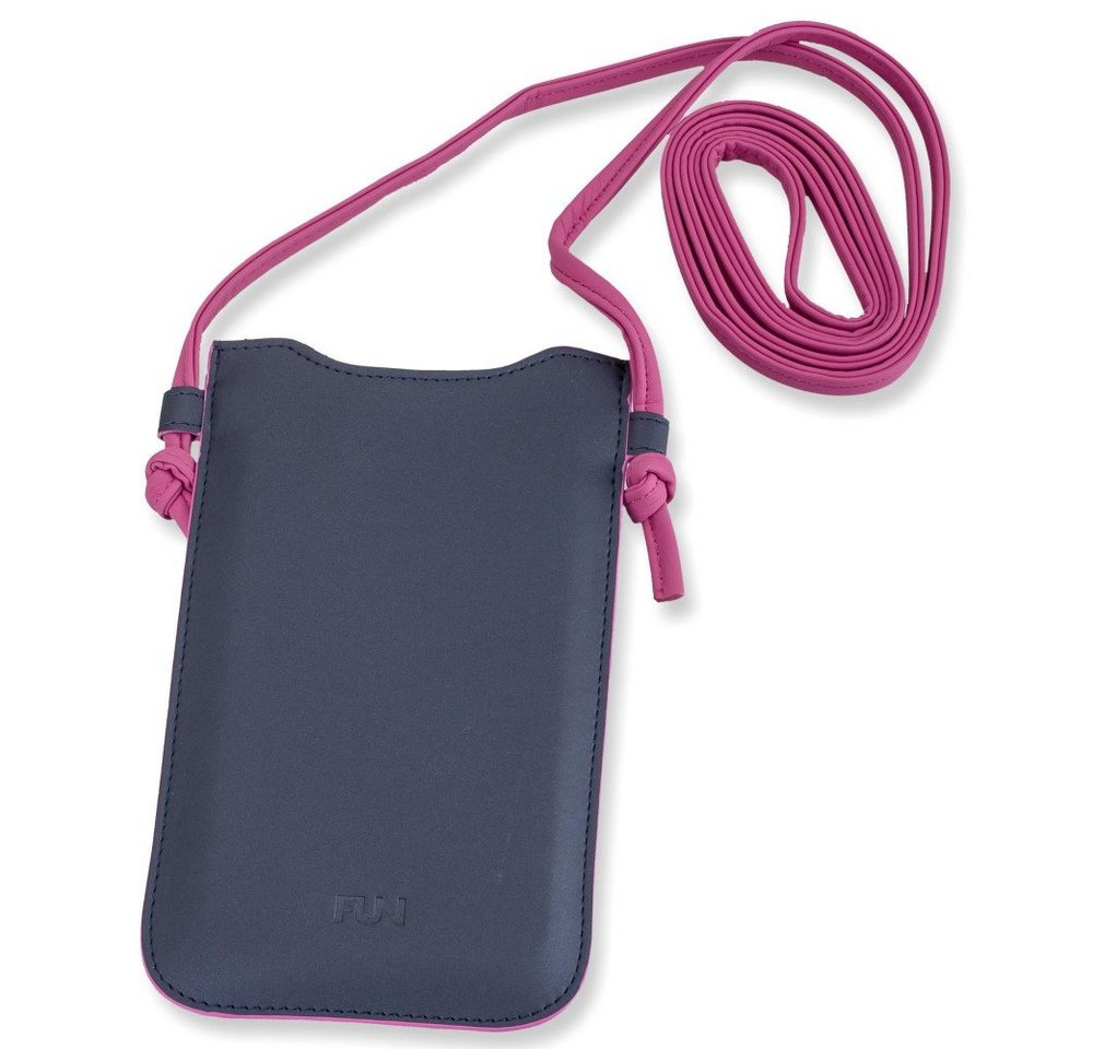 Peter Jäckel Handyhülle Necklace Sleeve Uni Größe 6.9" Blue, z.B. für Samsung S20/ S21 Ultra von Peter Jäckel