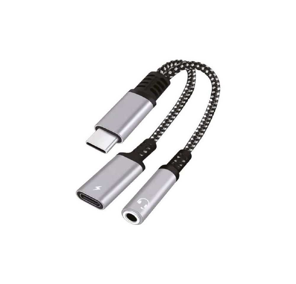 Peter Jäckel Typ-C/ Typ-C/ 3.5mm Klinke Audio Adapter Erweiterungskabel (20894) Adapter von Peter Jäckel