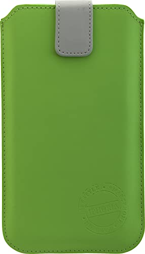 URBAN STYLE 15467 Trend CASE Größe 5.7" bis 6.5" Light Green, zum Beispiel für Apple iPhone 6 Plus/Samsung N910 Galaxy Note 4 Innenmaße: Circa 162 x 81 x 10 mm von Peter Jäckel