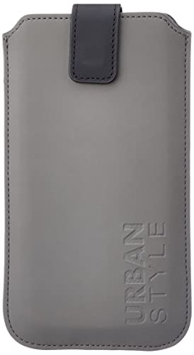 URBAN STYLE 15468 Trend CASE Größe 5.7" bis 6.5" Dark Gray, zum Beispiel für Apple iPhone 6 Plus/Samsung N910 Galaxy Note 4 Innenmaße: Circa 162 x 81 x 10 mm, Grau von Peter Jäckel