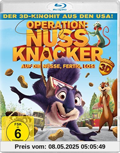 Operation Nussknacker  (inkl. 2D-Version) [3D Blu-ray] von Peter Lepeniotis