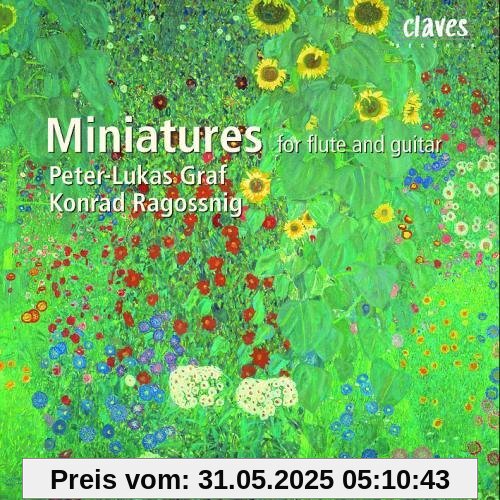 Miniaturen für Flöte und Gitarre Miniaturen für Flöte und Gitarre von Peter-Lukas Graf