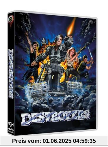 DESTROYERS (Eliminators) Blu-ray - SF-Kultfilm von Produzent Charles Band von 1986 - UNGEKÜRZTE FASSUNG von Peter Manoogian