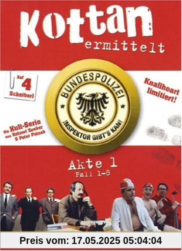Kottan ermittelt - Akte 1/Fall 01-08 (4 DVDs) von Peter Patzak