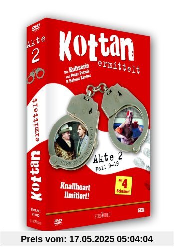 Kottan ermittelt - Akte 2/Fall 09-19 (4 DVDs) von Peter Patzak